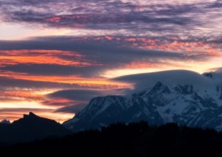 Ciels et Mont Blanc